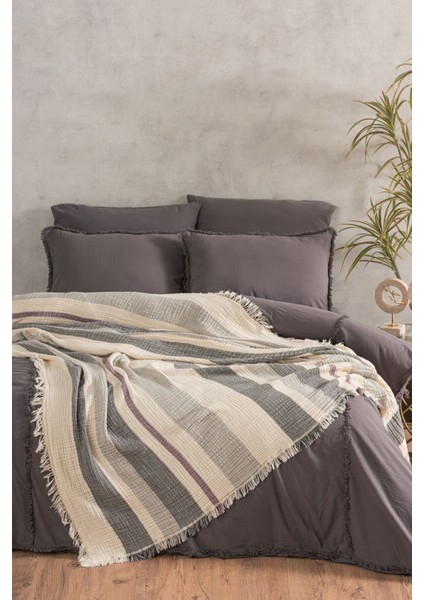 4 Katlı %100 Pamuk Müslin Pike & Yatak Örtüsü – 230X250 cm fiyatları