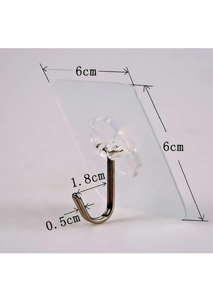 Ravdaflora Kendinden Yapışkanlı Askı 10 Adet fiyatları