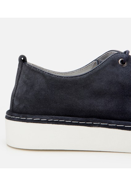 02AYH305750A680 Deri Lacivert Erkek Günlük Ayakkabı
