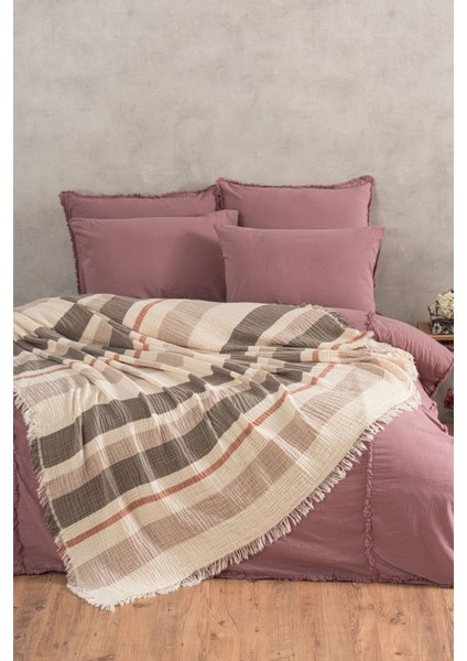 4 Katlı %100 Pamuk Müslin Pike & Yatak Örtüsü – 230X250 cm fiyatları