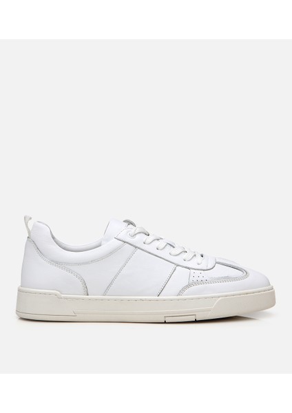 02AYH305830A900 ERKEK Deri Beyaz Spor Ayakkabı
