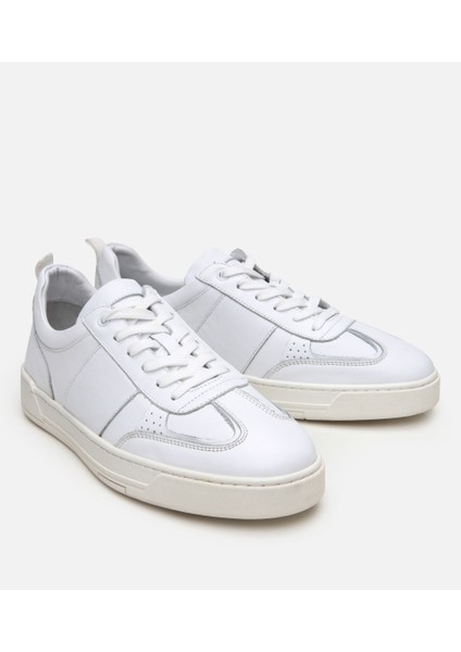 02AYH305830A900 ERKEK Deri Beyaz Spor Ayakkabı