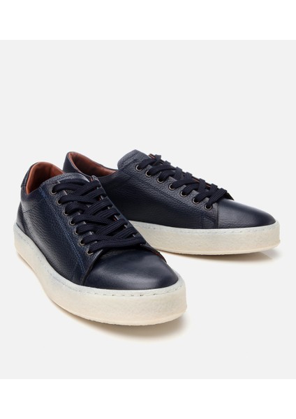 02AYH305680A680 ERKEK Deri Lacivert Spor Ayakkabı
