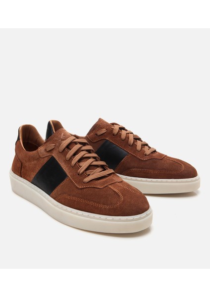 02AYH305590A370 ERKEK Süet Deri Taba Spor Ayakkabı