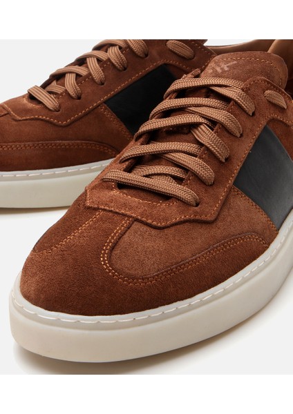 02AYH305590A370 ERKEK Süet Deri Taba Spor Ayakkabı