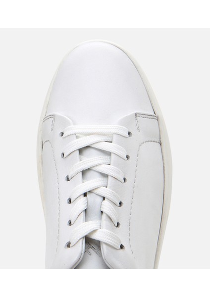 02AYH305770A900 Deri Beyaz Erkek Günlük Ayakkabı
