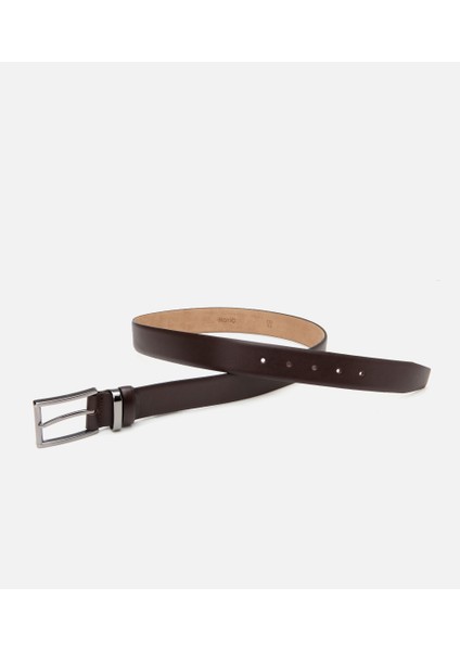 06KEH309730A480 ERKEK Deri Kahverengi Kemer