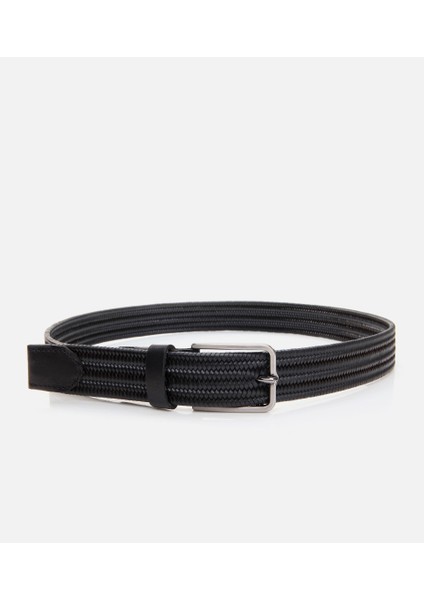 Erkek Deri Siyah Kemer