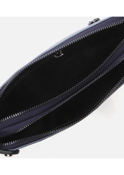 04CAH298840A680 Deri Lacivert Erkek Çanta