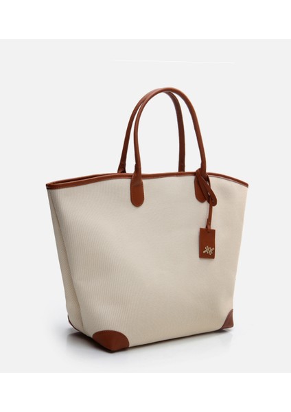 Kadın Ekru Omuz Çantası