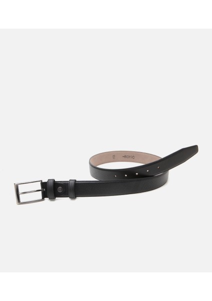 06KEH310110A100 ERKEK Deri Siyah Kemer