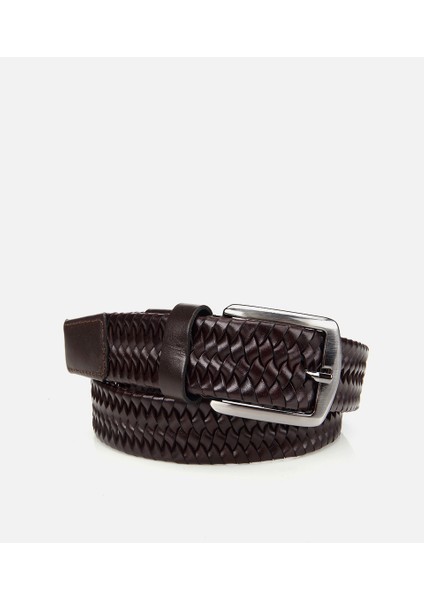 06KEH311440A480 ERKEK Deri Kahverengi Kemer