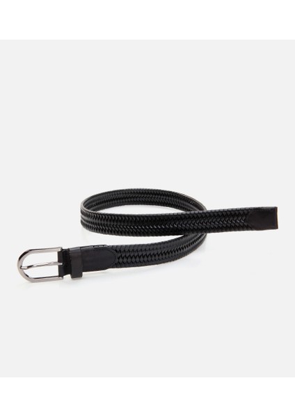 Erkek Deri Siyah Kemer