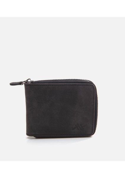 06CUH290110A100 Deri Siyah Erkek Cüzdan