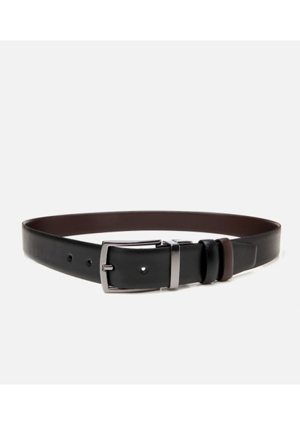 06KEH310630A100 ERKEK Deri Siyah Kemer