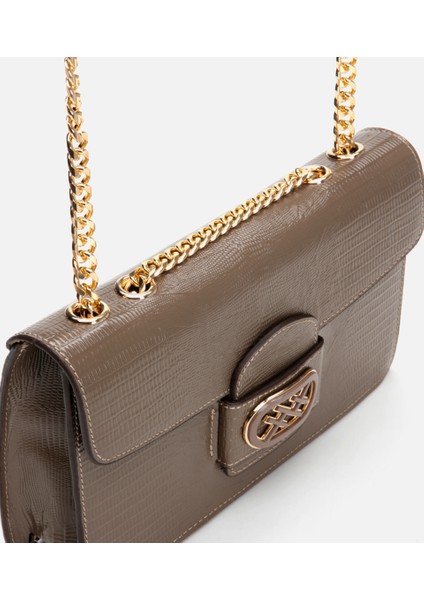 03CAH297080A450 HAKIKI Deri Vizon Kadın Çanta