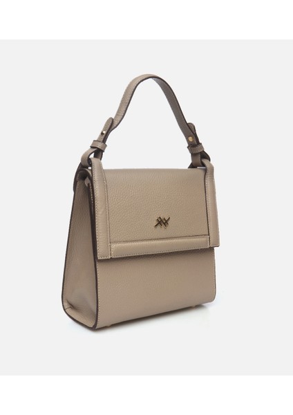 Kadın Deri Vizon Omuz Çantası