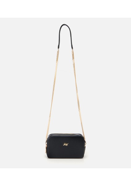 03CAH293370A680 KADIN Deri Lacivert Mini Çanta