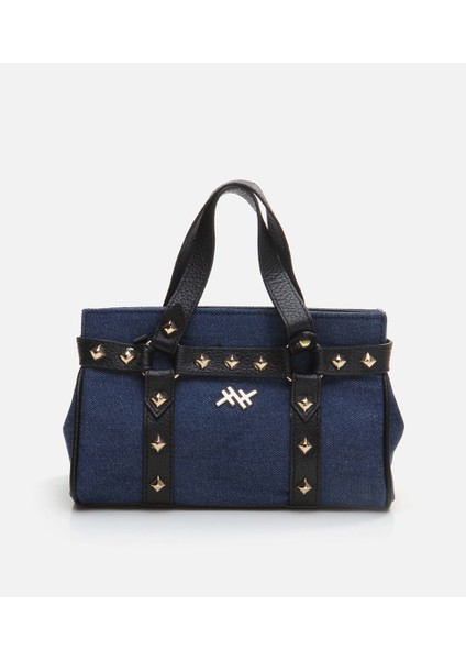 Kadın Mavi Mini (Çapraz) Çanta