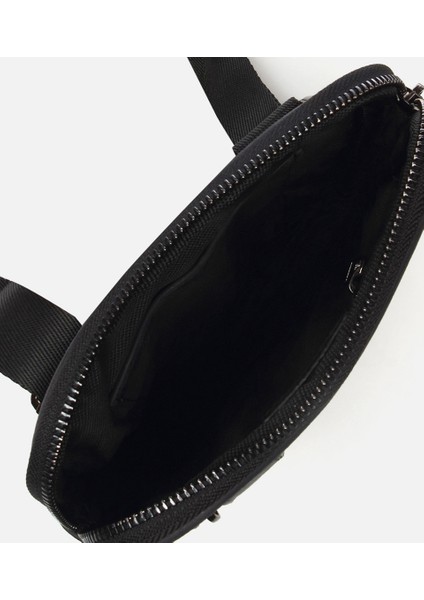 Erkek Deri Siyah Postacı Çantası