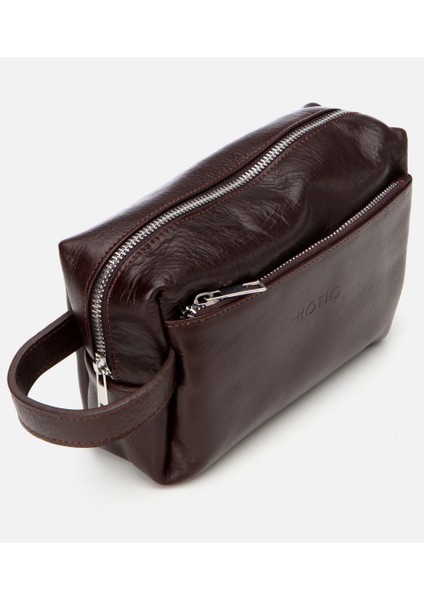 04CAH311260A480 ERKEK Deri Kahverengi Çanta