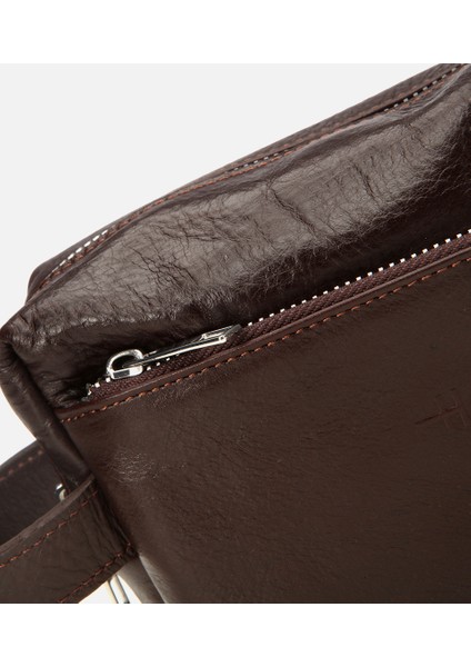 04CAH311260A480 ERKEK Deri Kahverengi Çanta