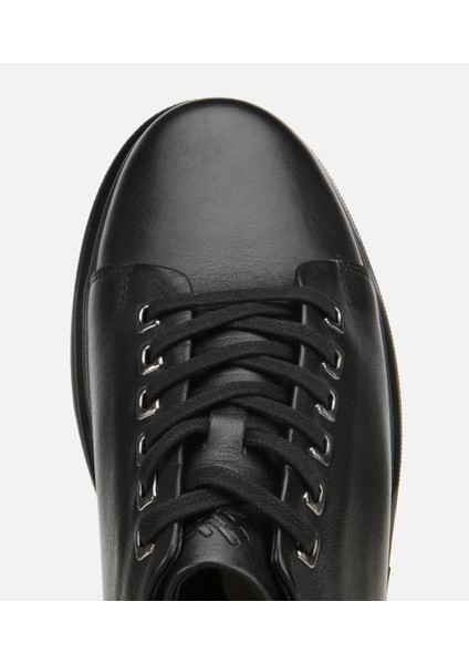 02AYH311560A100 ERKEK Deri Siyah Günlük Ayakkabı