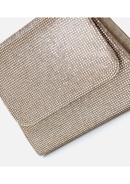 03CAH309330A540 KADIN Gold Taşlı Mini Çanta