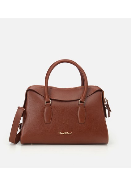 03CAH309290A370 KADIN Deri Taba Omuz Çantası