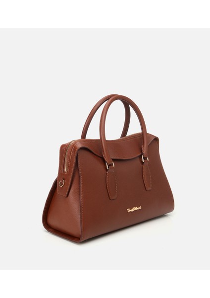 03CAH309290A370 KADIN Deri Taba Omuz Çantası