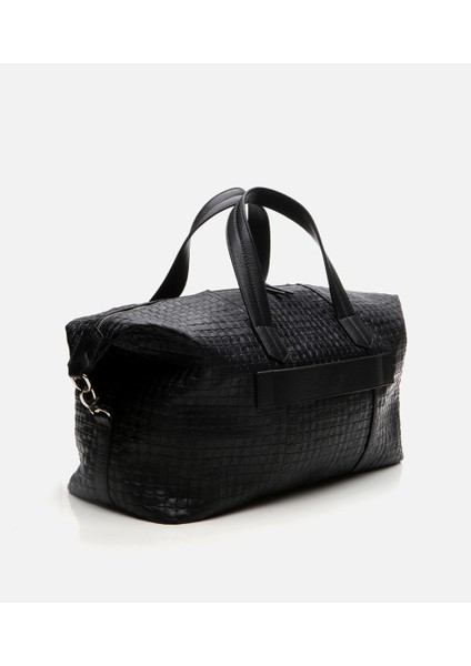 04CAH289030A100 Deri Siyah Erkek Çanta