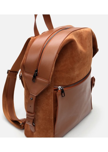 04CAH290790A370 Deri Taba Erkek Çanta x Danilo Zanna