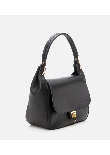 03CAH308690A100 Deri Siyah Kadın Çanta