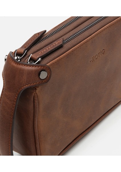 Hakiki Deri Kahve Erkek Çanta