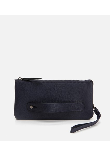 04CAH300750A680 HAKIKI Deri Lacivert Erkek Çanta