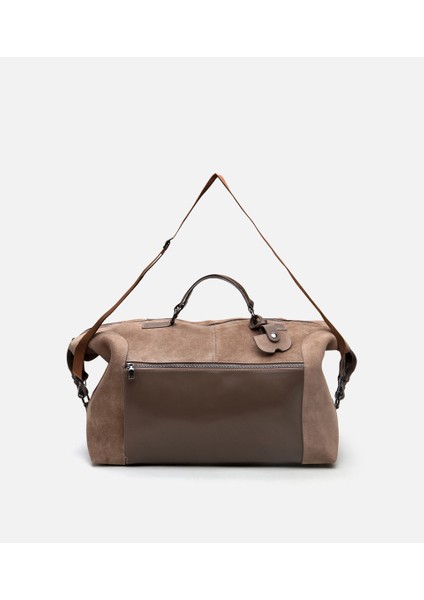 04CAH290750A450 HAKIKI Deri Vizon Erkek Çanta x Danilo Zanna