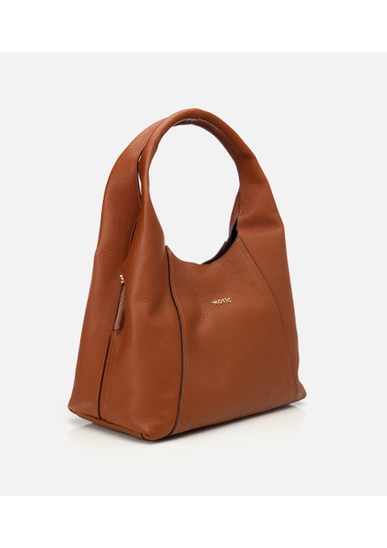 03CAH301080A370 KADIN Deri Taba Omuz Çantası