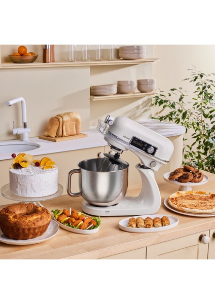 Maestro Artisan Stand Mikser Krem Ultra Sessiz 6 Litre