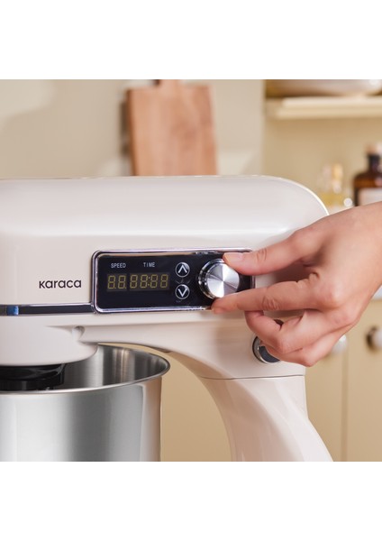 Maestro Artisan Stand Mikser Krem Ultra Sessiz 6 Litre