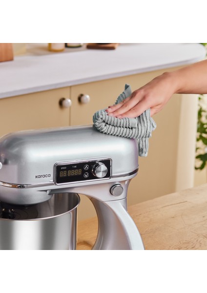 Maestro Artisan Stand Mikser Antrasit Ultra Sessiz 6 Litre
