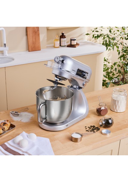 Maestro Artisan Stand Mikser Antrasit Ultra Sessiz 6 Litre