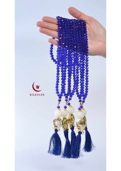 Hediyelik Mevlitlik Kristal Tesbih 99'lu Lale Imameli 1 Adet