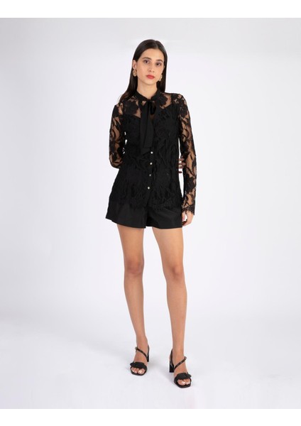 Narciso Kadın Gömlek Siyah