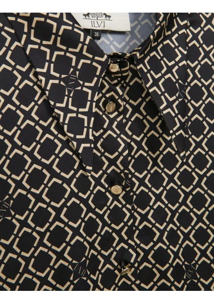 Allesia Kadın Siyah Gömlek fiyatları