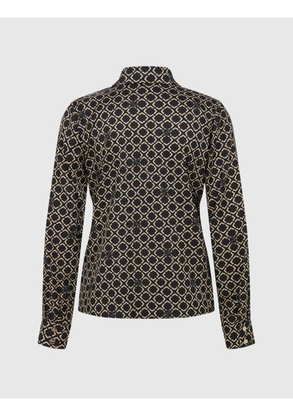 Allesia Kadın Siyah Gömlek fırsatları