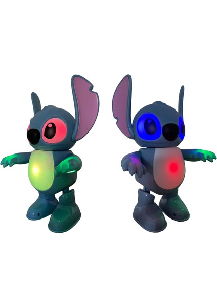 Dans Eden Işıklı Müzikli Sevimli Oyuncak Robot fırsatları