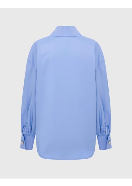 Pega Kadın Mavi Gömlek indirimleri