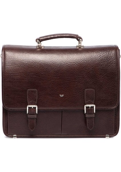 Kahve Hakiki Deri Erkek Evrak Çantası - S1EV00022775-P3Y fiyatları