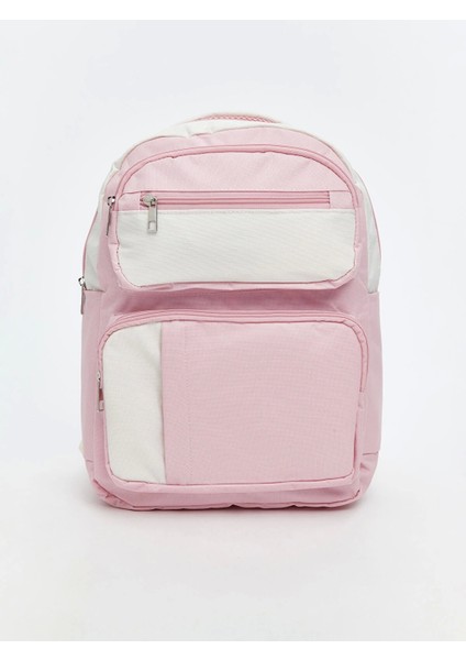 Lcw Accessorıes Pembe Çok Bölmeli Kız Çocuk Okul Çantası