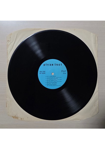 Siyah Inci - Sevene Sor - 1982 - Dönem Baskı Plak - Longplay - Lp modelleri